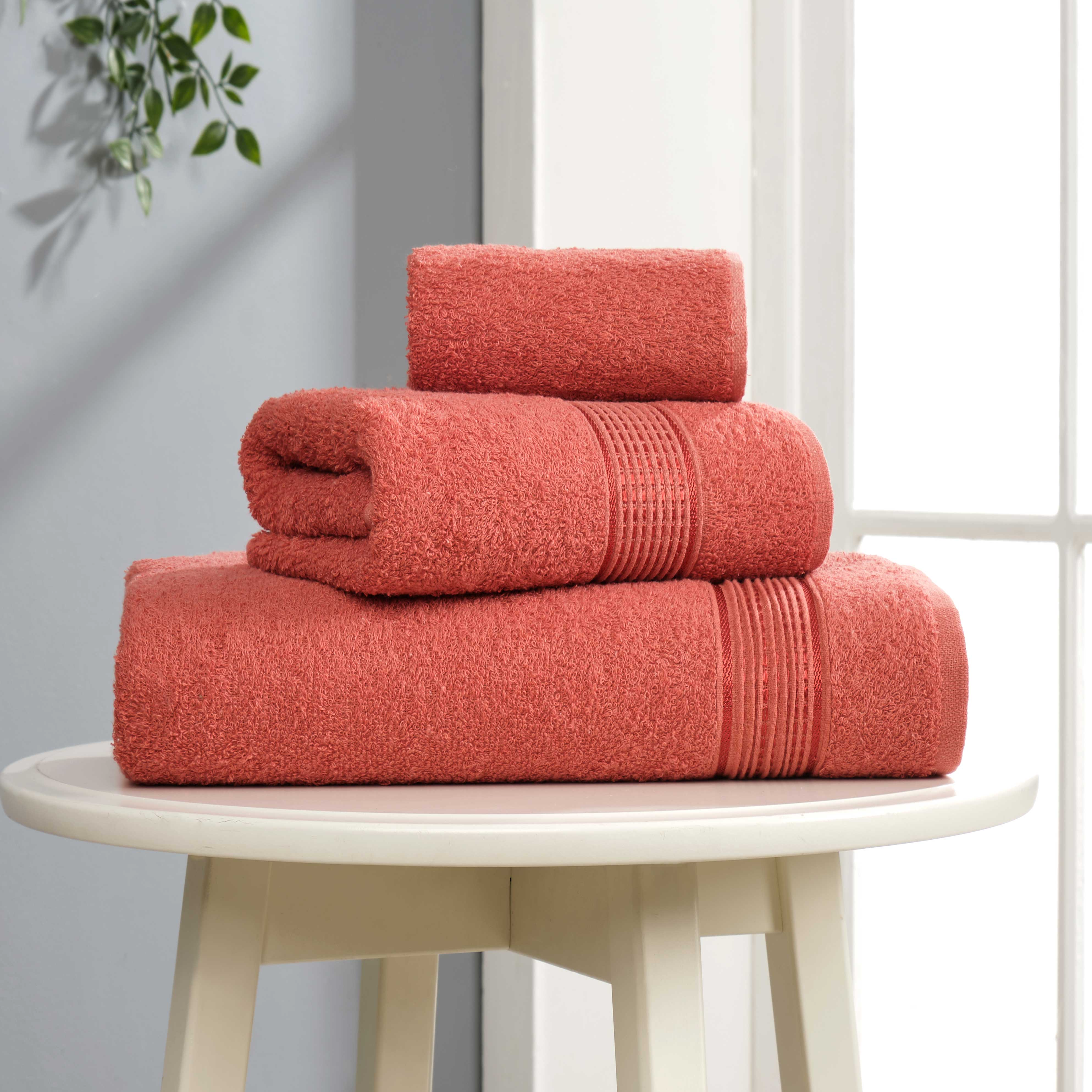 INTER Z 3'lü Set Ezgi - Kiremit Havlu Seti