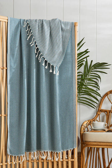 %100 Pamuk Plaj Havlusu, Marmaris, Ege Mavisi