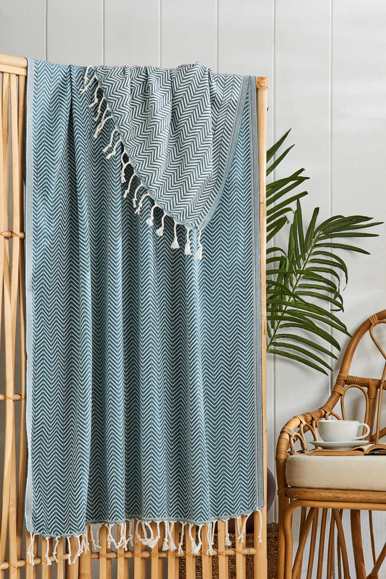 %100 Pamuk Plaj Havlusu, Marmaris, Ege Mavisi