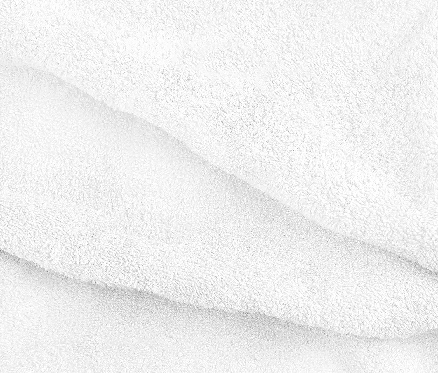 6'lı Set Beyaz %100 Pamuk Otel Banyo Havlusu 90x150 Cm, Otel Havlusu