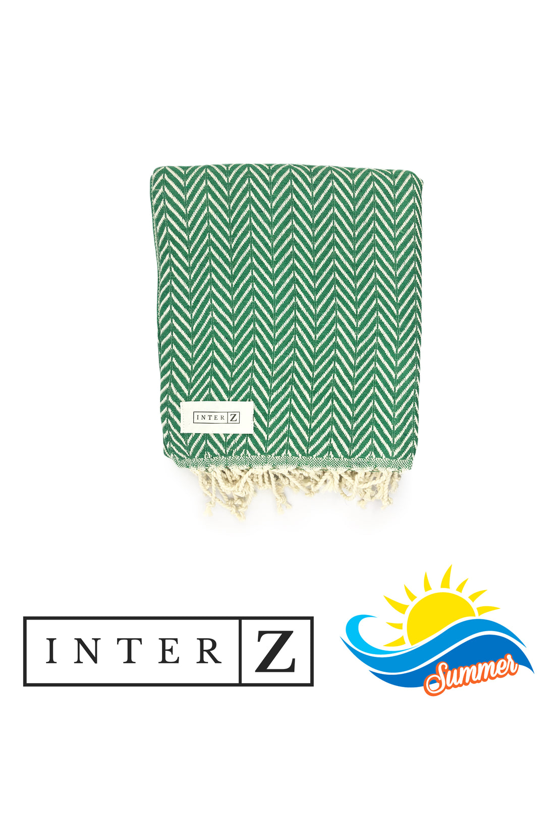 %100 Pamuk Plaj Havlusu, Marmaris, Yeşil